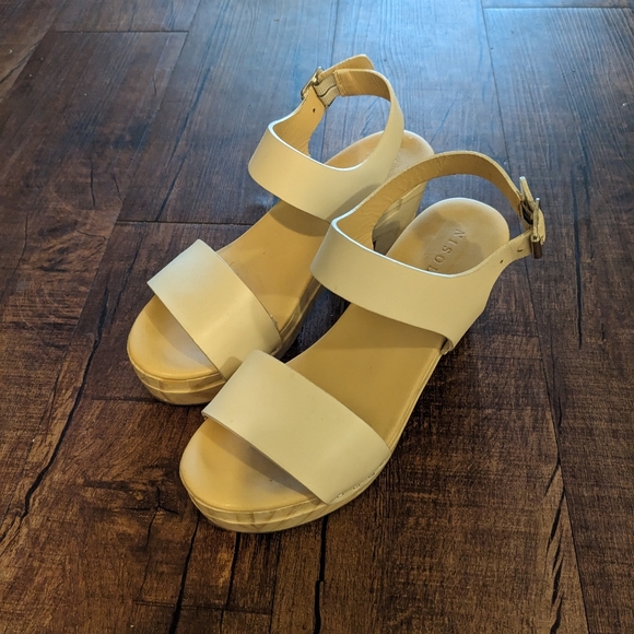 NISOLO All-Day Open Toe Clog color bone - Picture 5 of 9